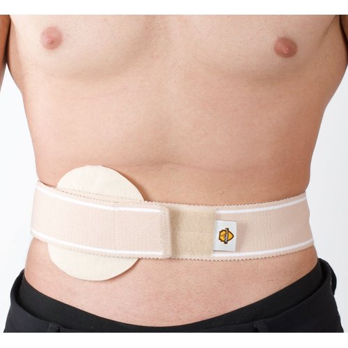 Armor Adult Umbilical Hernia Truss Support Belt for Relief of Abdominal Pain and Pressure, Stretchy Elastic Tummy Control Comfort for Men and Women, Size Small