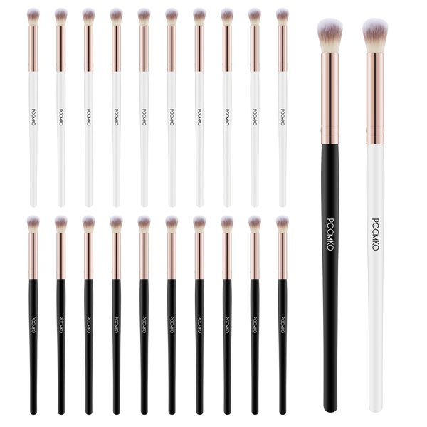 POCMKO 20 PCS Cleansing Brush for Lash Extensions, Lash Shampoo Brushes Set, Eyelash Cleansing Brush for Cleansing Eyelash Extension, Eyelash Extension Shampoo Brush