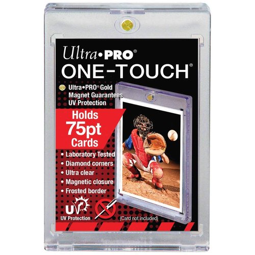 1 (One) 75pt Ultra Pro One-Touch Magnet Card Holder for Thicker Baseball and other Trading Cards