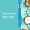 Skintimate Coconut Delight 3 Blade Disposable Razor For Women, 4 Count (Pack of 3)