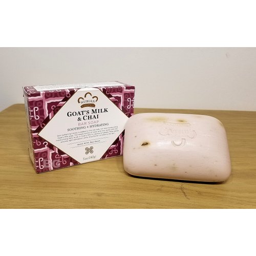 Bar Soap, Goats Milk& Chai, 5 oz ( Five Pack)
