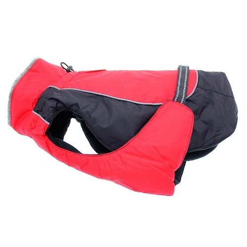 Alpine All Weather Dog Coat, Red/Black, Size 4XL