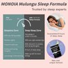 MONOIA Mulungu Sleep Formula – Third-Party Tested, Vegan Sleep Supplement, 60 Servings