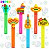 uoyoi Fiesta Party Favors,24Pcs Mexican Taco Bubble Wand for Cinco De Mayo Fiesta Birthday Party Supplies,Classroom Prizes Pinata Goodie Bag Stuffers Gifts