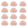 WBCBEC 6 Pairs Replacement Eyelids for Mannequin Head Removable Realistic Eyelids with Eyelashes Mannequin Head Eyelids for Eyelash Training Practice Makeup Eyelash Extensions