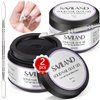 SAVILAND 30G Solid Nail Glue Gel: 2PCS Gel Nail Glue for Acrylic Nails Strong Adhesive Solid Rhinestone Glue for Fake Nail Tips Women Home Salon DIY U V/LED Lamp Cured