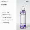 FRANKLY Deep Cleansing Oil - BHA & LHA Pore-Purifying, Blackhead Remover, Makeup Remover, Hydrating with Amino Acids & Hyaluronic Acid |All Skin Types Korean Skincare|Vegan & Cruelty-free| 6.8 fl oz
