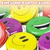 ArtCreativity Smile Face Yoyos for Kids, Pack of 12, Emoticon Yo-Yo Toys in Assorted Designs, Emoticon Birthday Party Favors, Goodie Bag Fillers, Holiday Stocking Stuffers, Classroom Prizes