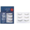 NOON'S UP Natural Looking False Eyelashes (Zoe) - Eyelash Pack for Natural Looking Eyelashes | Customizable & Reusable Eyelashes | Eye-Defining Natural Lashes | Classy Lashes Natural Look (14mm)