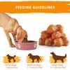 Jungle Calling Rawhide Free Dog Chew Treats, Real Chicken Wrapped Peanut Butter Bones, Teeth Clean Chewy Training Snacks, 6 oz