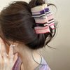 SFGHOUSE Book Hair Clip for Thin Hair - Back To School Hair Clips for Teachers, Students, Book Lovers Acrylic Hair Claw Clips - Funny Design - Cute Hair Accessories - Pink - 1 Count