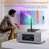YMOO 2.4Ghz Wireless Audio Transmitter Receiver,48kHz/24bit HiFi Audio,20ms Ultra Low Latency,320ft Long Range RCA Jack Adapter for Speaker/soundbar to TV/PC/CD Player/Computer/Projector