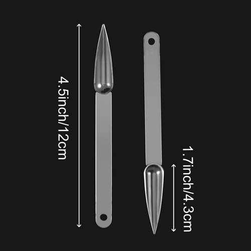 ZEONHEI 150 PCS Tips Clear Nail Sample Swatches Sticks, Pointed Tip Practice Nail Art, Polish Stiletto Display Sticks with Ring for Nail Color Display Practice Home DIY Polish Board