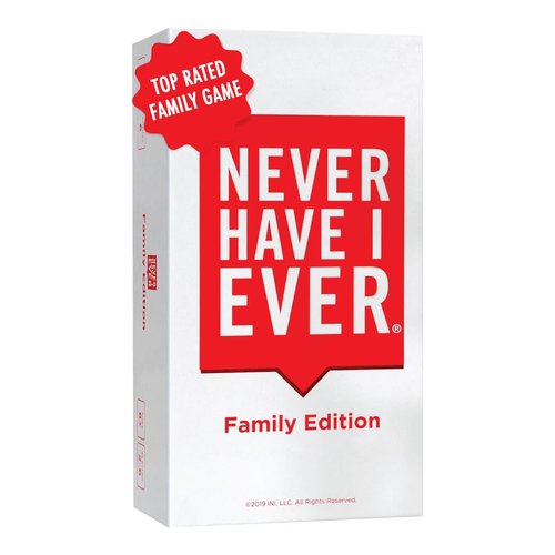 Never Have I Ever Family Edition Card Games - Fun Family Party Games for Teens & Kids Game Nights! Funny Card Games for Game Nights and Events with Friends or Family. Perfect Family Games for Kids!