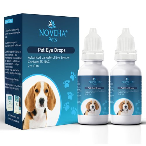 NOVEHA Pet Drops | Advanced Lanosterol Solution (60 Counts)