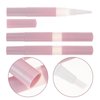 Ipetboom 4pcs Lip Gloss Lip Glaze Skin Care Liquid Pen Nail Oil Pen Eyelash Growth Liquid Applicator Pen Empty Mini Twist Pens Empty Cuticle Oil Pens Lip Gloss Twist Pens Dispenser Pbt Pink