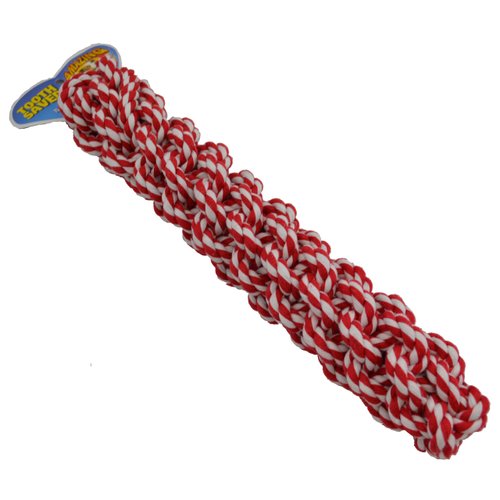 Amazing Pet Products Retriever Rope Dog Toy, 12.5-Inch, Red