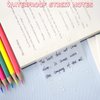 Transparent Sticky Notes - 3x3 inch Clear Sticky Notes Waterproof Self-Adhesive Translucent Sticky Note Pads for Books Annotation, See Through Sticky Notes for School & Office (200 Sheets)