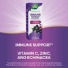 Nature's Way Sambucus Elderberry Immune Syrup, Daily Immune Support*, Black Elderberry Extract, Vitamin C, Zinc, Echinacea, Propolis, 4 Fl Oz (Packaging May Vary)
