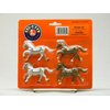 Lionel Electric O Gauge Model Train Figures, Horses, Pack of 4