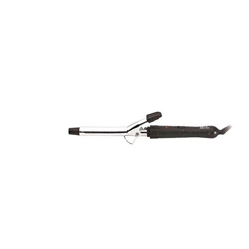 3/4 Inch Silver Curling Iron Curls And Smooths Hair Safety Stand Tip 430 Degrees Low To High Setting 3/4 Inch Silver Curling Iron
