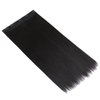 S-noilite Elegant 30"(76cm) Longest Straight Natural Black 3/4 Full Head One Piece 5 Clips Clip in Hair Extensions