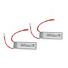 Alomejor 2PCS RC Airplane Lithium Battery 7.4v 600mah RC Airplane Replacement Batteries for WLtoys XK A280 RC Aircraft