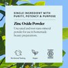 Sky Organics - Zinc Oxide Powder, 16 oz - Non-Nano & Uncoated - Make Your Own Lotion, Deodorant, Cream, Soap - DIY Essentials - Resealable Bag - Natural, Vegan & Cruelty Free - Beauty & Personal Care