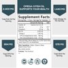 Fish Oil 2400 mg with Omega 3 EPA & DHA - Triple Strength Omega 3 Supplement - Omega 3 Fish Oil Supports Heart Health, Nature's Brain & Immune Support - Non-GMO Fish Oil Supplements - 60 Softgels