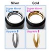 NAILKISS 2pcs Sliver&Gold Metallic Mirror Painting Gel Polish