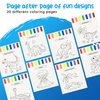 Paint With Water Coloring Book for Toddlers: Mess Free Kids Watercolor Painting Activity Kit - Arts and Crafts For Ages 2 3 4 5 6 Years Old - Dinosaur - Pocket Travel Book, Gift Toy, Stocking Stuffers