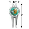 GRAPHICS & MORE Scooby-Doo Ruh Roh Golf Divot Repair Tool and Ball Marker