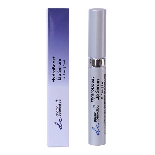 Doctor Cosmedical HydroBoost Lip Serum – Hyaluronic Acid Lip Serum – Multi-Functional Non-Sticky Lip Serum/Balm for Instant Hydration – Lip Serum Plumper 0.17 oz / 5 g