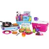 Sophia's 18" Doll 8 pc. Beach Day Play Set with Hot Pink Towel and Bucket, Purple Shovel, Volleyball, 2 Ice Cream Cones, Ice Cream Holder, and Sunscreen Bottle