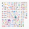 20 Sheets Ocean Creature Temporary Tattoos, Multi-Style under the Sea Whale Jellyfish Starfish Ocean Animal Temporary Tattoos for Kids Beach Party Decorations Supplies