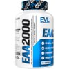 Evlution Nutrition EAA2000 - Pre & Post Workout Capsules - Muscle Building + Recovery Supplement - 2g Essential Amino Acids + 1g BCAAs - Endurance + Energy Support - 30 Servings