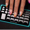 Maniology Pardon My French (M052) French Tip Manicure Nail Stamping Plate, Easy Basic Simple Minimalist Nail Art