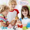 TENYEAH Party Favors for Kids, 12 Packs Mini Marine Animals Micro Building Blocks Set, Classroom Prizes, Small Toy Prizes, Goodie Bags, STEM Toys, Birthday Gift for Kids Ages 8-14+