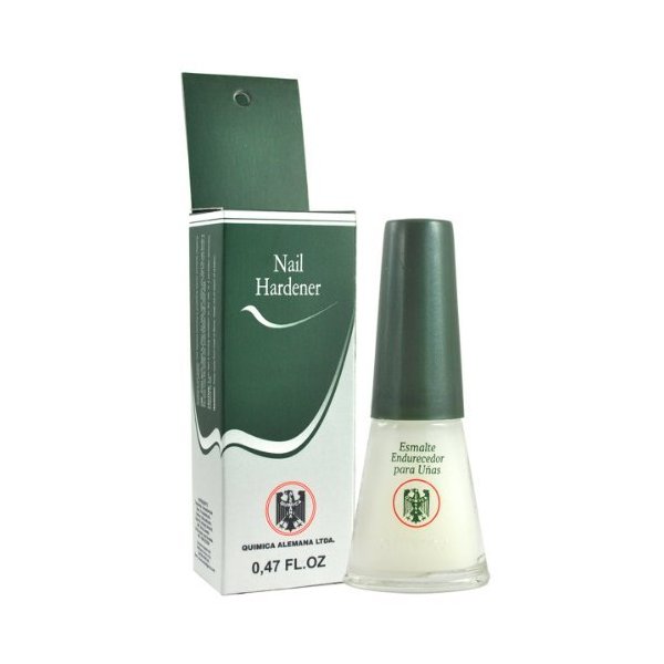 12 Bottles Quimica Alemana Nail Hardener 0.47 Oz
