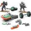 MEGA Halo Toy Vehicle Building Set, UNSC Mongoose Outriders with 130 Pieces, 4 Micro Action Figures and Accessories, Gift Ideas for Kids