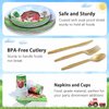 175 Pcs Watercolor Farm Birthday Decorations Plates Set 25 Guests, Barnyard Animals Baby Shower Paper Plates Napkins Cups Cutlery Set Party Supplies