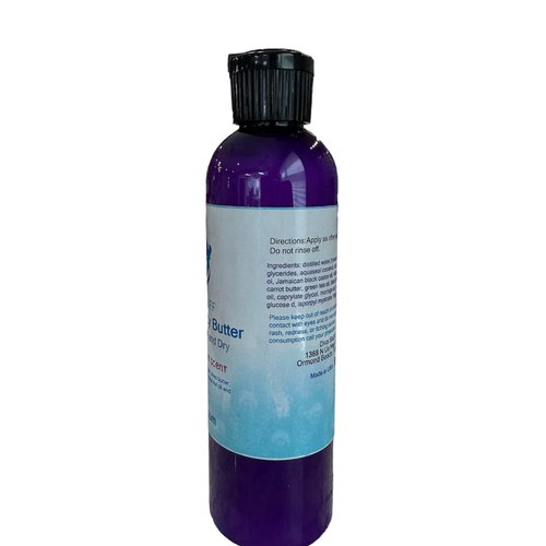 Diva Stuff Free Flow Body Butter For Damaged and Dry Skin, Pink Sugar Scent, Soothing, Nourishing and Creamy