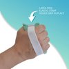 NYOrtho Palm Grip Hand Contracture Cushion with Elastic Band - Sweat Resistant Machine Washable Palm Protector