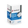 Dealmed Sterile Post-Op Gauze Sponges – 25 Count, 4-Ply, 4’’ x 3’’ Gauze Pads, Packages of Two, Individually Wrapped Non-Woven Gauze Sponges, Wound Care Product for First Aid Kit/Medical Facilities