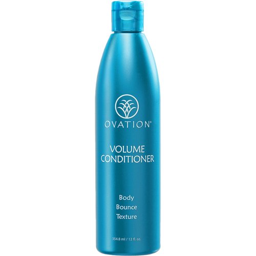 Ovation Hair Volume Conditioner - Light Conditioner for Fine Hair - 12 oz - Lightweight Rinse For Voluminous, Bouncy Hair - With Olive Oil, Vitamin B5, Antioxidants - No Parabens and Sulfates