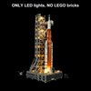 Vaodest LED Light for Lego 10341 NASA Artemis Space Launch System Building Blocks Model,Design and Configuration Compatible with Model 10341(Led Light Only, Not Building Block Kit)