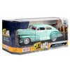 Motormax 1948 Chevrolet Aerosedan Fleetline Lowrider 1:24 Diecast Model Two-Tone Green Get Low Series 79027 by All Star Toys