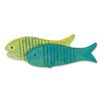 S&S Worldwide Flexible Wooden Fish Craft Kit (Pack of 12)