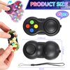 15 Pcs Pad Portable Controller Classic Retro Game Controller Toy Handheld Toy Controller with 8 Functions Controller Game Pad for Teens Relieve Stress Anxiety (Cool)
