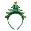 Ankelesz Christmas Headbands Xmas Tree Headband Christmas Xmas Head Topper for Women Gifts Christmas Party Favors